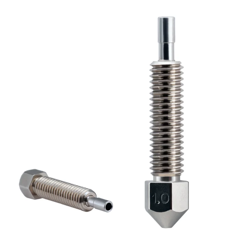Micro Swiss FlowTech Düse – Messing-beschichtet, verschleißfest für K1/K1 Max
