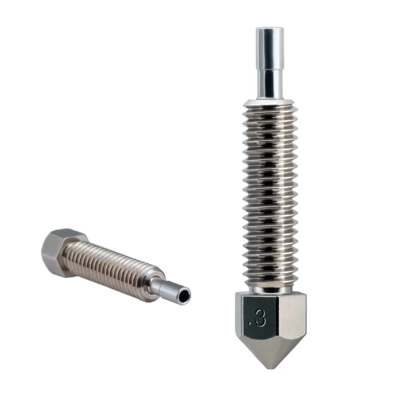 Micro Swiss FlowTech Düse – Messing-beschichtet, verschleißfest für K1/K1 Max