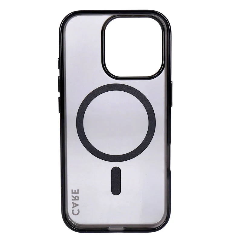 CARE by PanzerGlass Smokey Case Schwarz passend für Apple iPhone 16 Pro