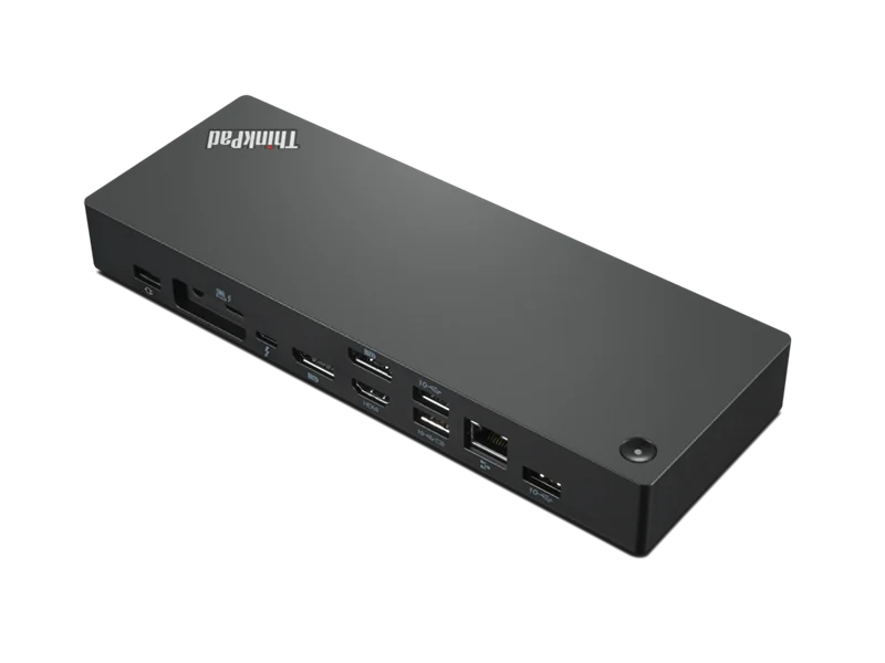 Lenovo Dock USB-C Thunderbolt4 300W Schwarz / Rot