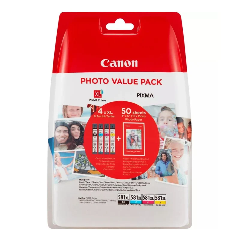 Canon CLI-581 XL Multipack Foto