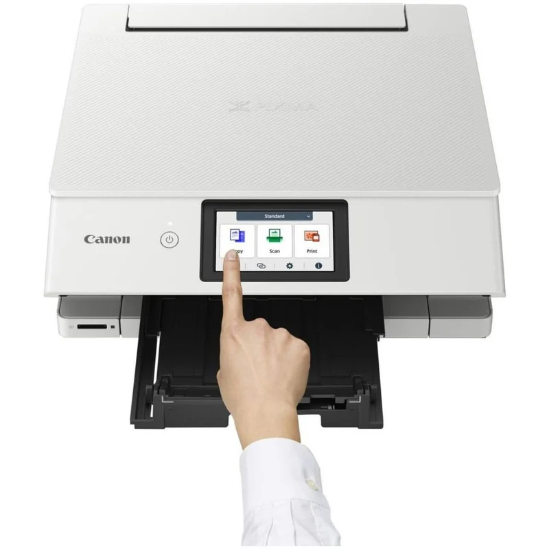 Canon PIXMA TS8751 Wireless Inkjet-Multifunktionsdrucker, weiß, A4/A5/B5