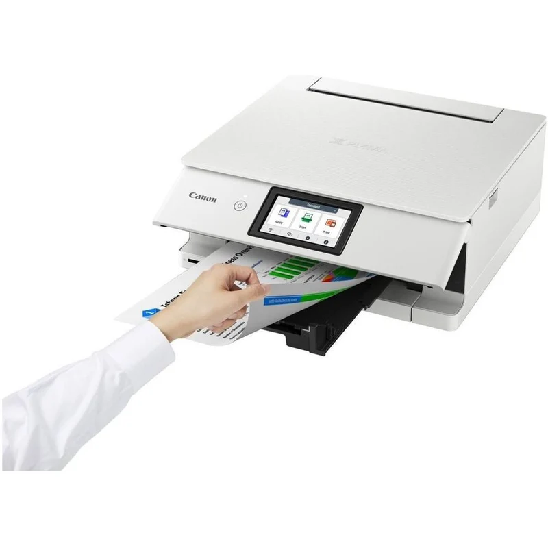 Canon PIXMA TS8751 Wireless Inkjet-Multifunktionsdrucker, weiß, A4/A5/B5