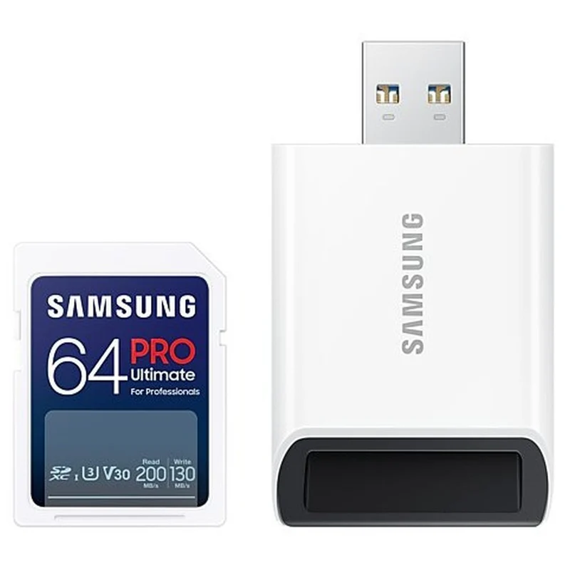 Samsung SD PRO Ultimate 64 GB mit Lesegerät