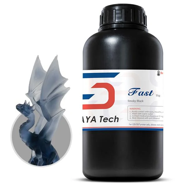 Siraya Tech Fast ABS-Like Resin – 1 kg – Smoky Black