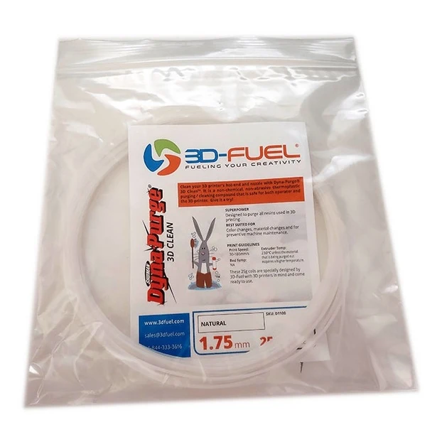 Dyna-Purge 3D Clean Reinigung-/Purge-Filament – 2,85 mm – 25 g