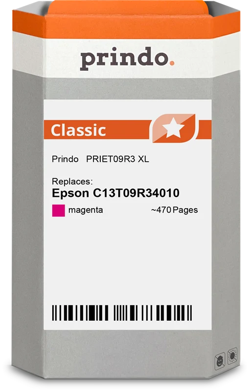 Prindo Classic XL Druckerpatrone kompatibel mit Epson 503 XL Magenta