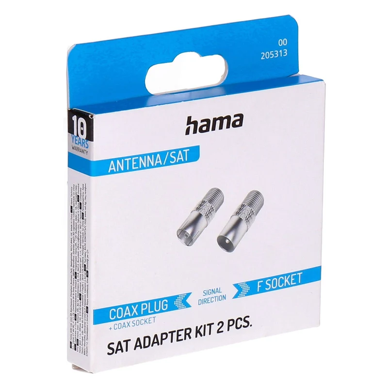 Hama 00205313 Koaxialstecker F-Typ 1 Stück(e)