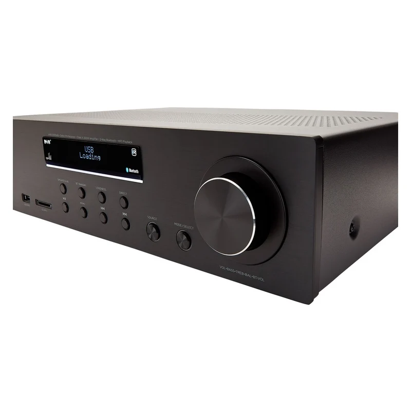 Aiwa AMR-200DAB BK Vollverstärker 200W, BT, USB Schwarz