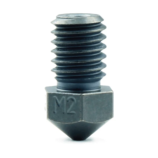 Micro Swiss M2 Hardened High Speed Steel Nozzle RepRap – M6 Gewinde