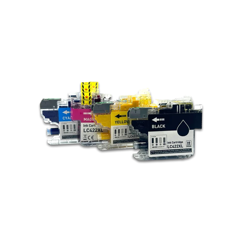Prindo Classic XL Multipack kompatibel mit Brother LC-422XL Multipack Schwarz/Cyan/Magenta/Gelb
