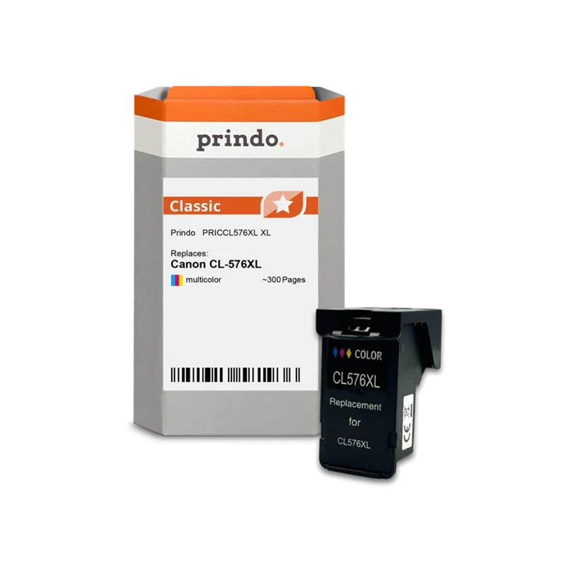 Prindo Classic XL Druckerpatrone kompatibel mit Canon CL-576XL mehrere Farben