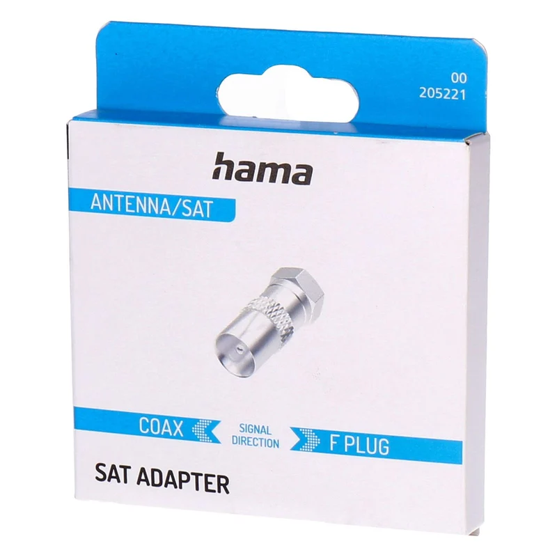 Hama 00205221 Koaxialstecker F-Typ 1 Stück(e)