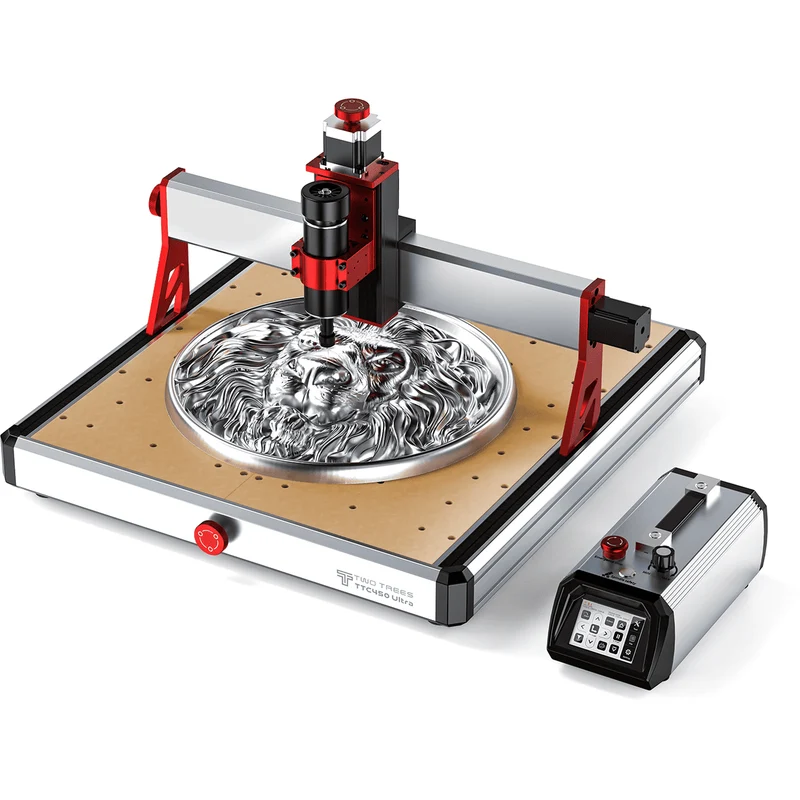 TwoTrees TTC450 Ultra CNC Router Maschine – 460 × 460 × 80 mm