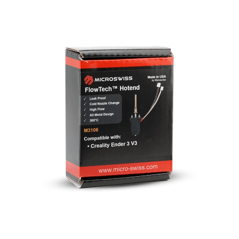 Micro Swiss FlowTech Hotend für Creality Ender 3 V3 / V3 Plus