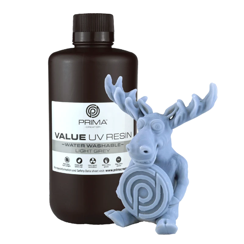 PrimaCreator Water washable Resin Hellgrau