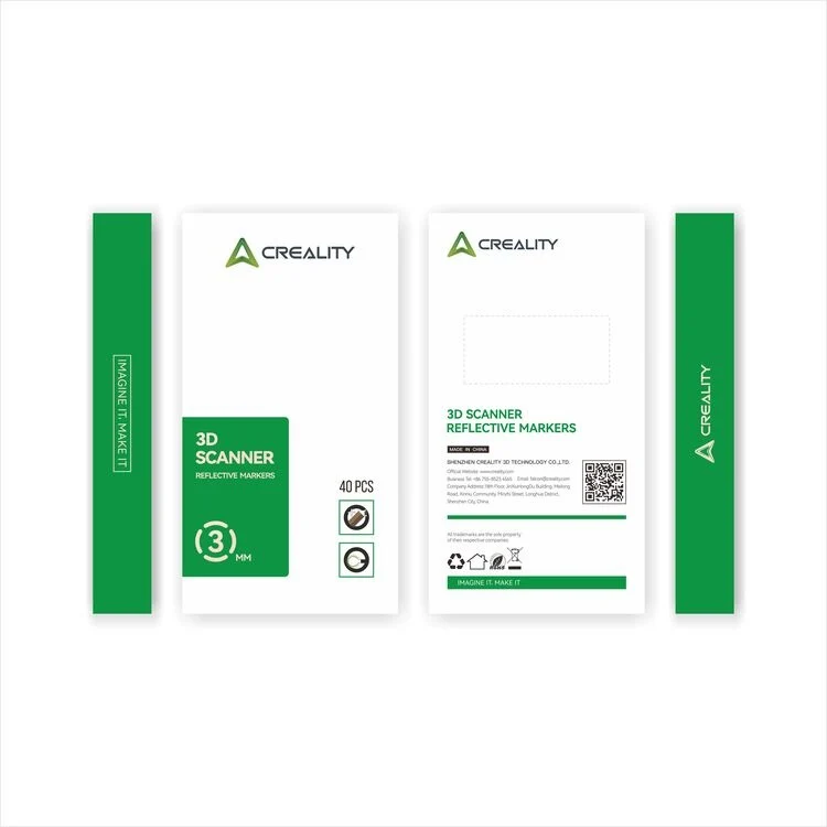 Creality – 3 mm Scanner-Reflektormarker (3920 Stück)