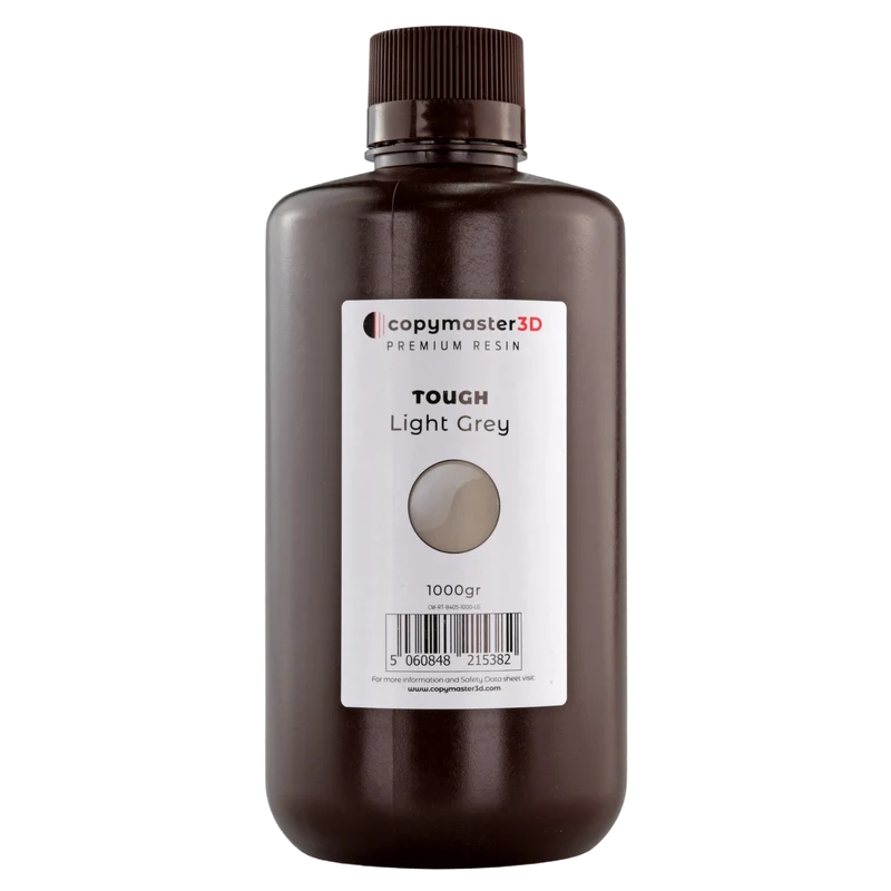 Copymaster3D Tough UV ABS Like Resin – 1000 ml – Hellgrau