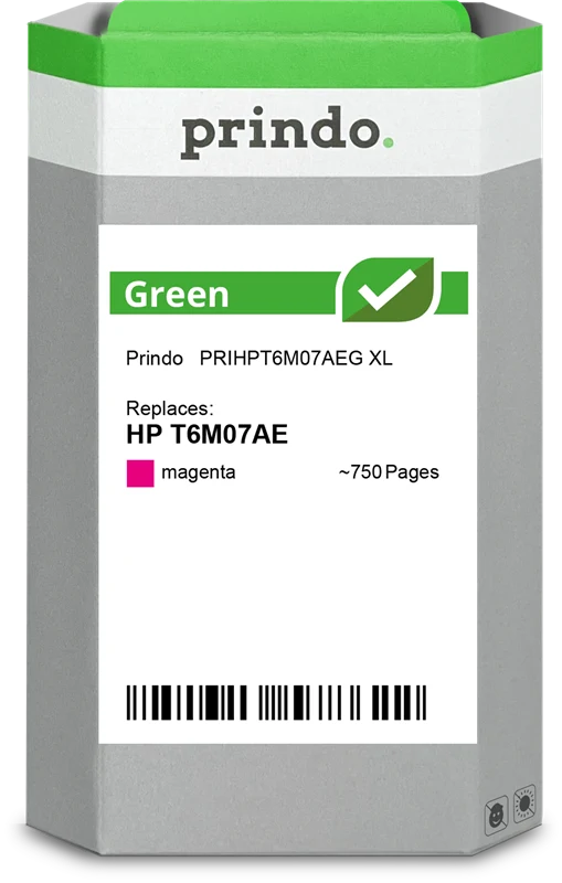 Prindo Green XL Druckerpatrone kompatibel mit HP 903 XL Magenta