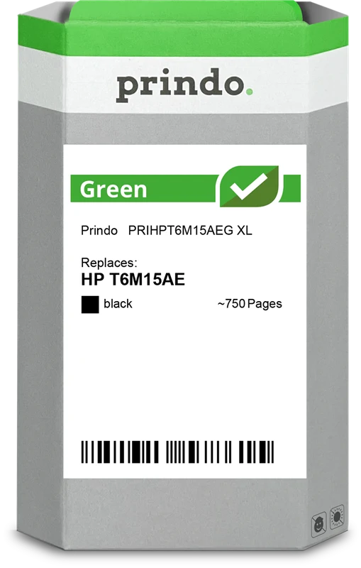 Prindo Green XL Druckerpatrone kompatibel mit HP 903 XL Schwarz
