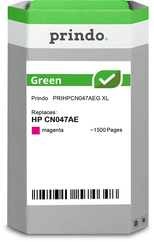 Prindo Green XL Druckerpatrone kompatibel mit HP 951 XL Magenta