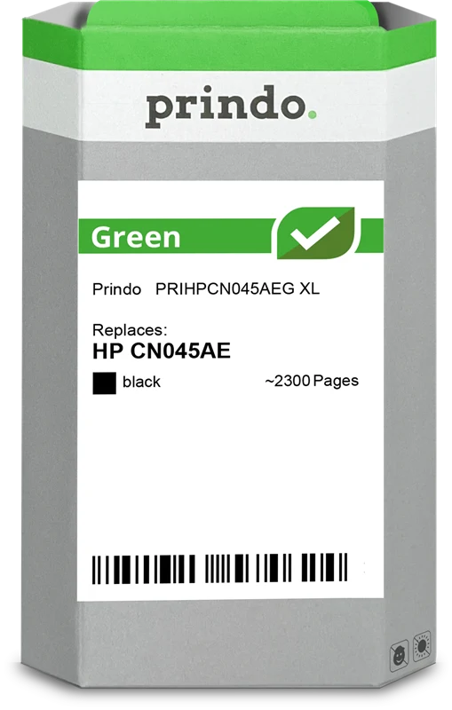 Prindo Green XL Druckerpatrone kompatibel mit HP 950 XL Schwarz