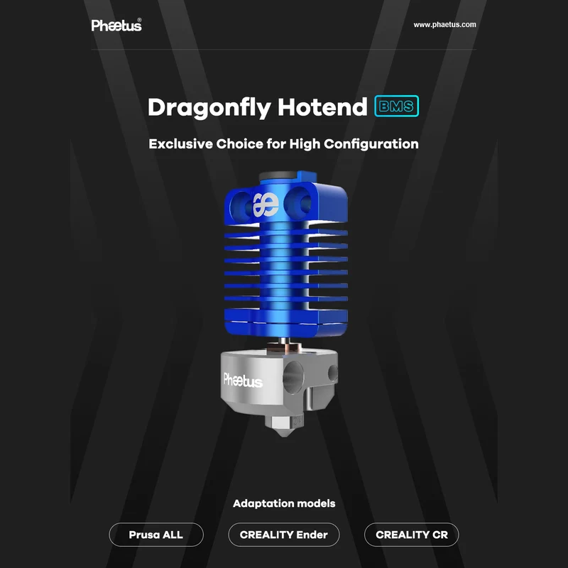 Phaetus Dragonfly Hot-End BMS für 3D-Drucker