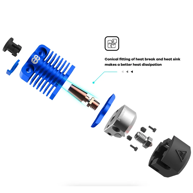 Phaetus Dragonfly Hot-End BMS für 3D-Drucker