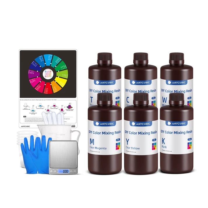 Anycubic DIY Color Mixing Resin Kit