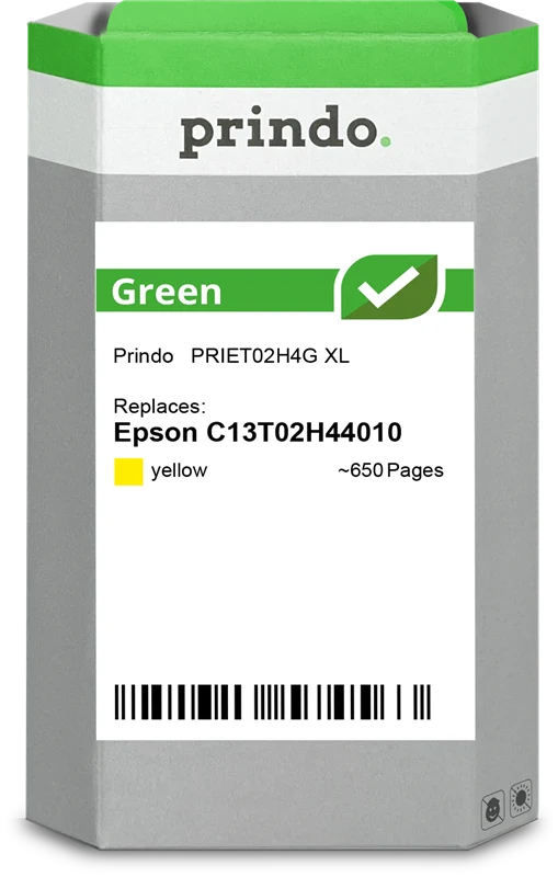 Prindo Green XL Druckerpatrone kompatibel mit Epson 202XL Gelb