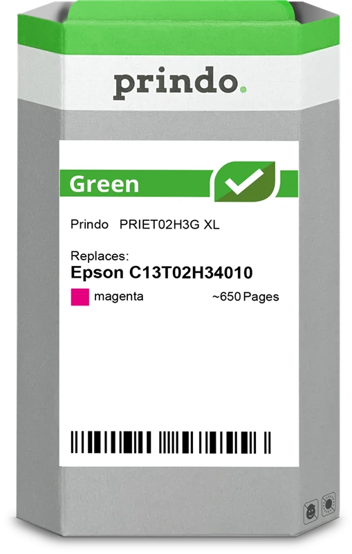 Prindo Green XL Druckerpatrone kompatibel mit Epson 202XL Magenta
