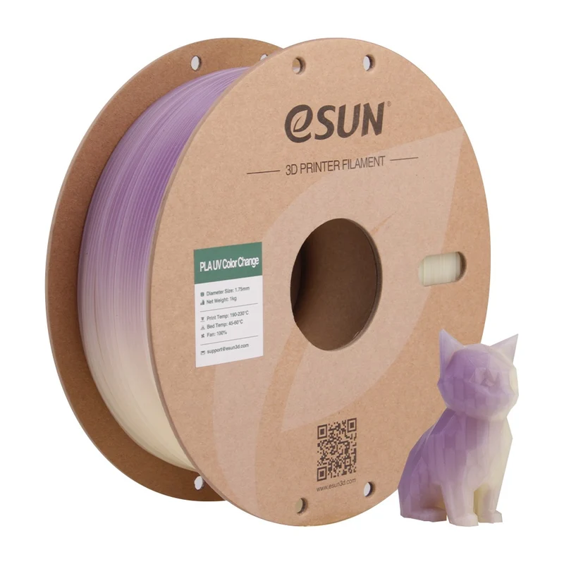 eSUN PLA UV Color Change