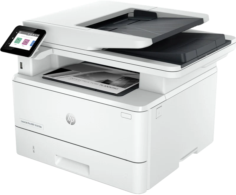HP LaserJet Pro MFP 4102fdw Multifunktionsdrucker Weiss