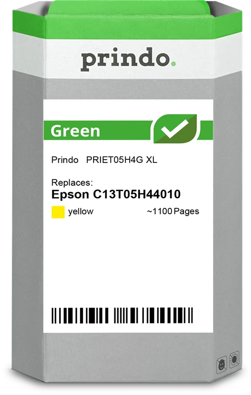 Prindo Green XL Druckerpatrone kompatibel mit Epson 405 XL Gelb
