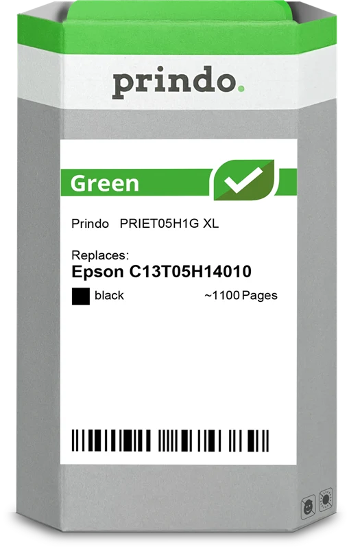 Prindo Green XL Druckerpatrone kompatibel mit Epson 405 XL Schwarz