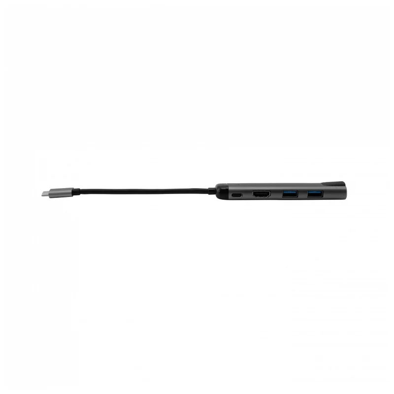 Verbatim 49141 Schnittstellen-Hub USB 3.2 Gen 1 (3.1 Gen 1) Type-C 1000 Mbit/s Schwarz, Silber