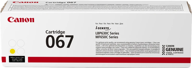Canon 067 y Gelb Toner