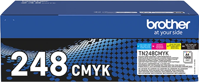 Brother TN-248CMYK Multipack Schwarz/Cyan/Magenta/Gelb