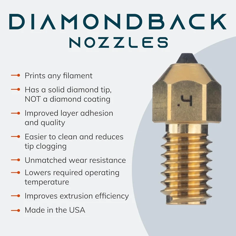 E3D DiamondBack Düse für Creality Spider
