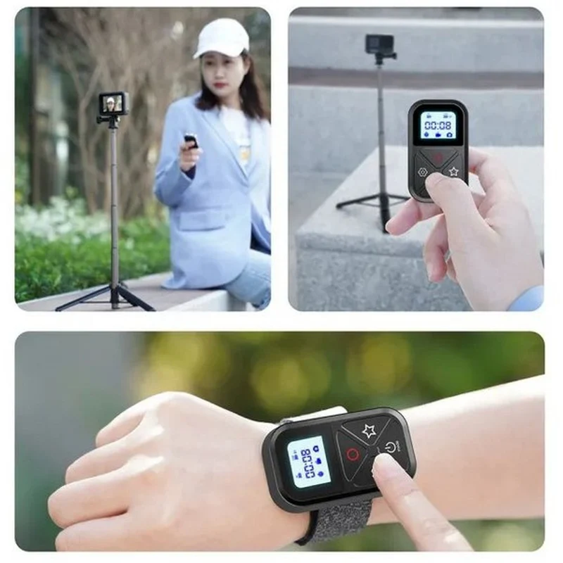 Telesin Bluetooth-Fernbedienung für GoPro 11/10/9/8/Max inklusive Handschlaufe