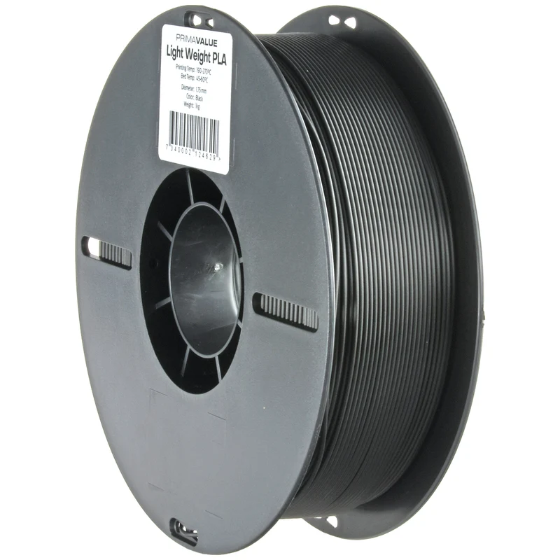 PrimaCreator PrimaValue Lightweight PLA, Schwarz