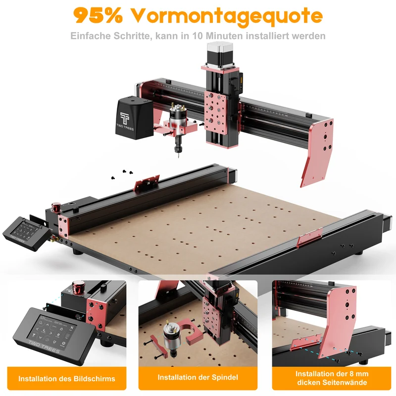Two Trees TTC-450 Pro CNC 460*460*80mm