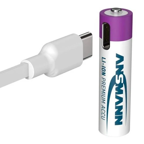 Ansmann Micro AAA 500 Typ USB-C 4er-Pack (400mAh)