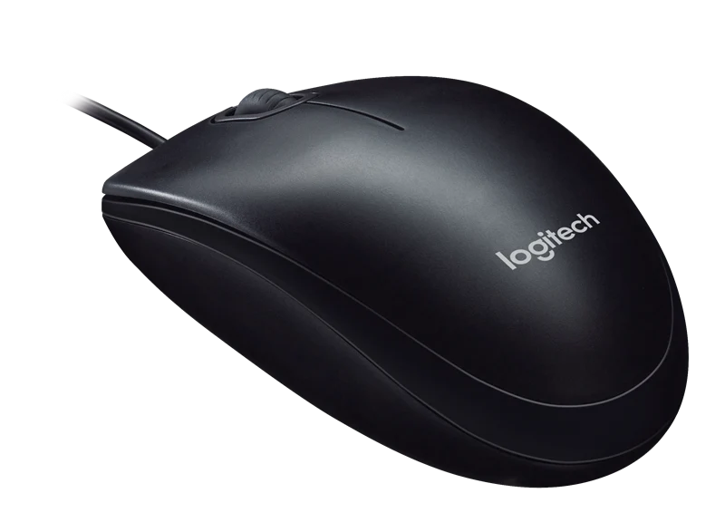 Logitech LGT-M90 Maus Grau