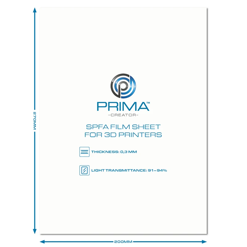 PrimaCreator SPFA Film Sheet 200 x 270 mm