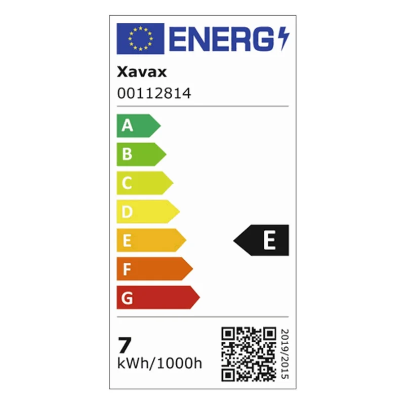 Xavax E27 LED Filament Birne Taglicht 6.5W=60W 806lm