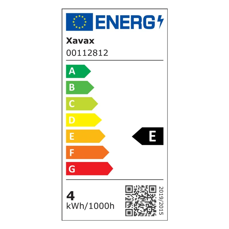Xavax E27 LED Filament Birne Dimmbar warmweiß 4W=40W 470lm