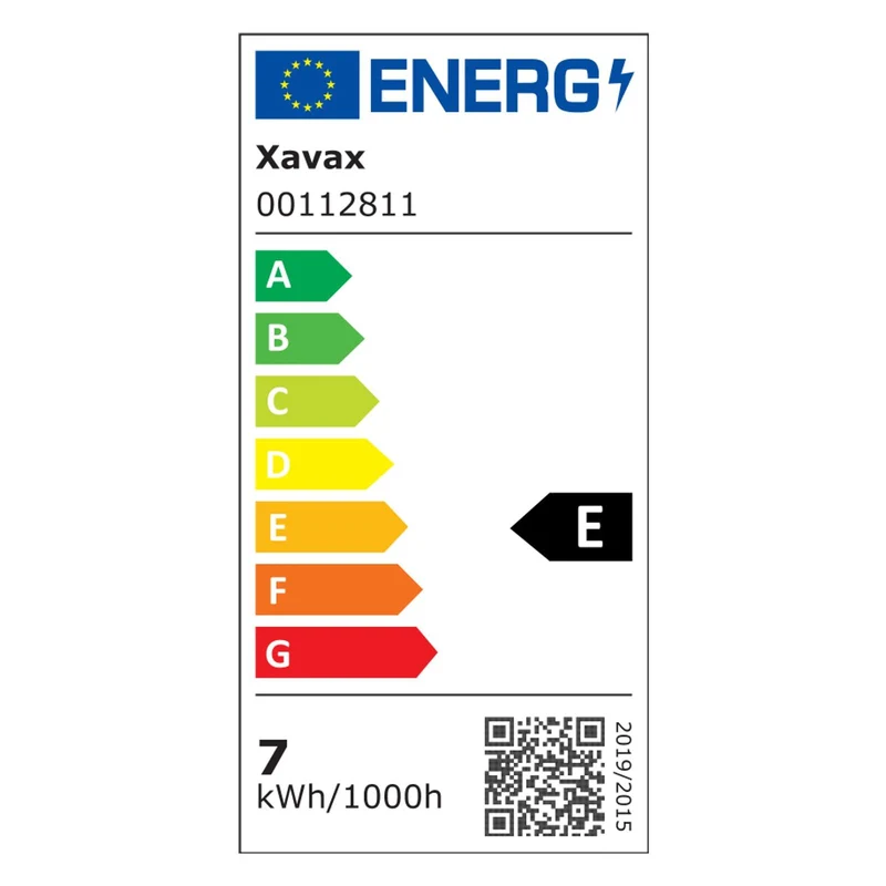 Xavax E27 LED Filament Birne Warmweiß 6.5W=60W 806lm