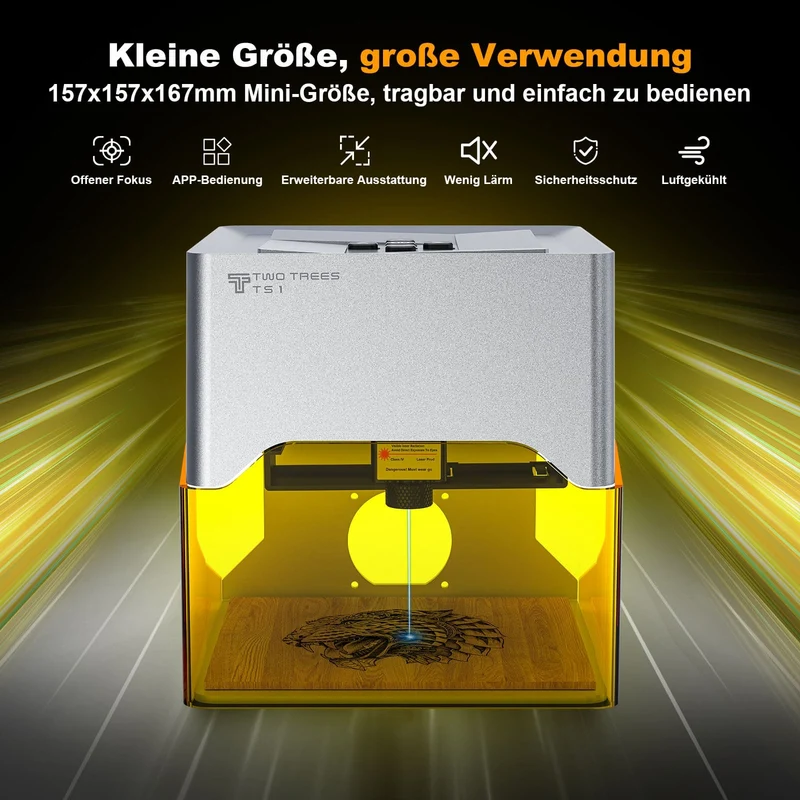 TwoTrees TS1 Mini Laser Gravurlaser