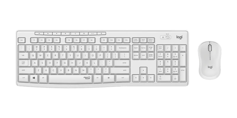 Logitech MK295 Tastatur Weiss
